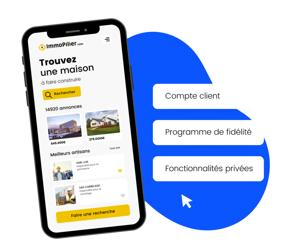 Création d'application mobile - Netivia