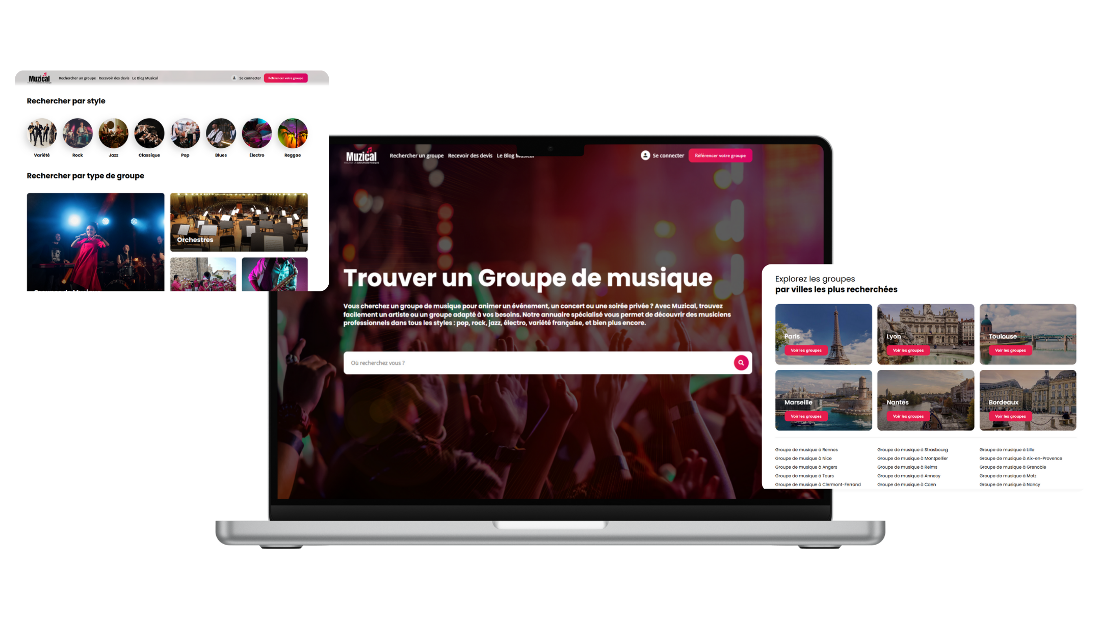Site catalogue marketplace exemple - Netivia