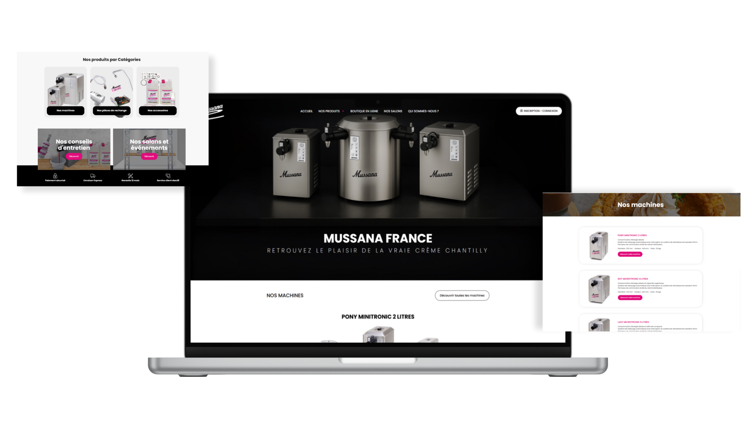 Site e-commerce PRO exemple - Netivia