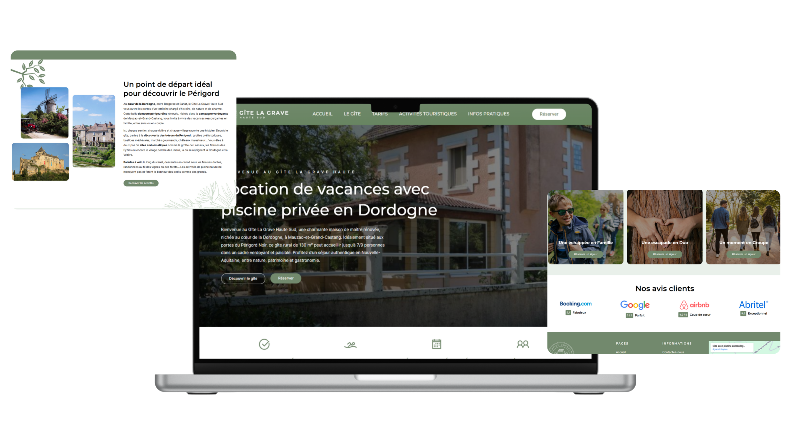 Site vitrine SEO exemple - Netivia