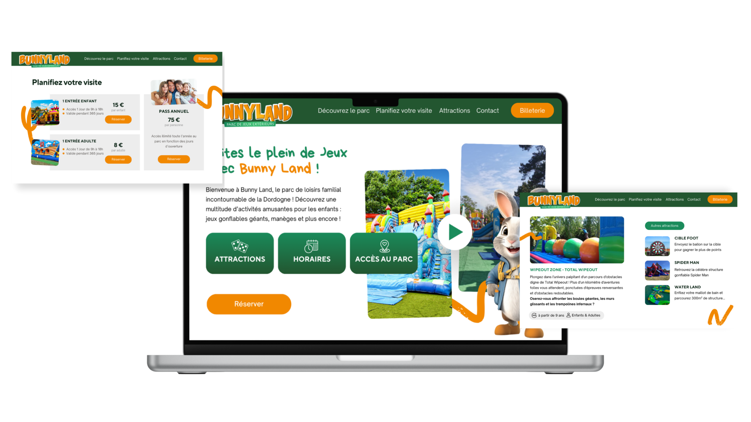 Site vitrine professionnel exemple - Netivia