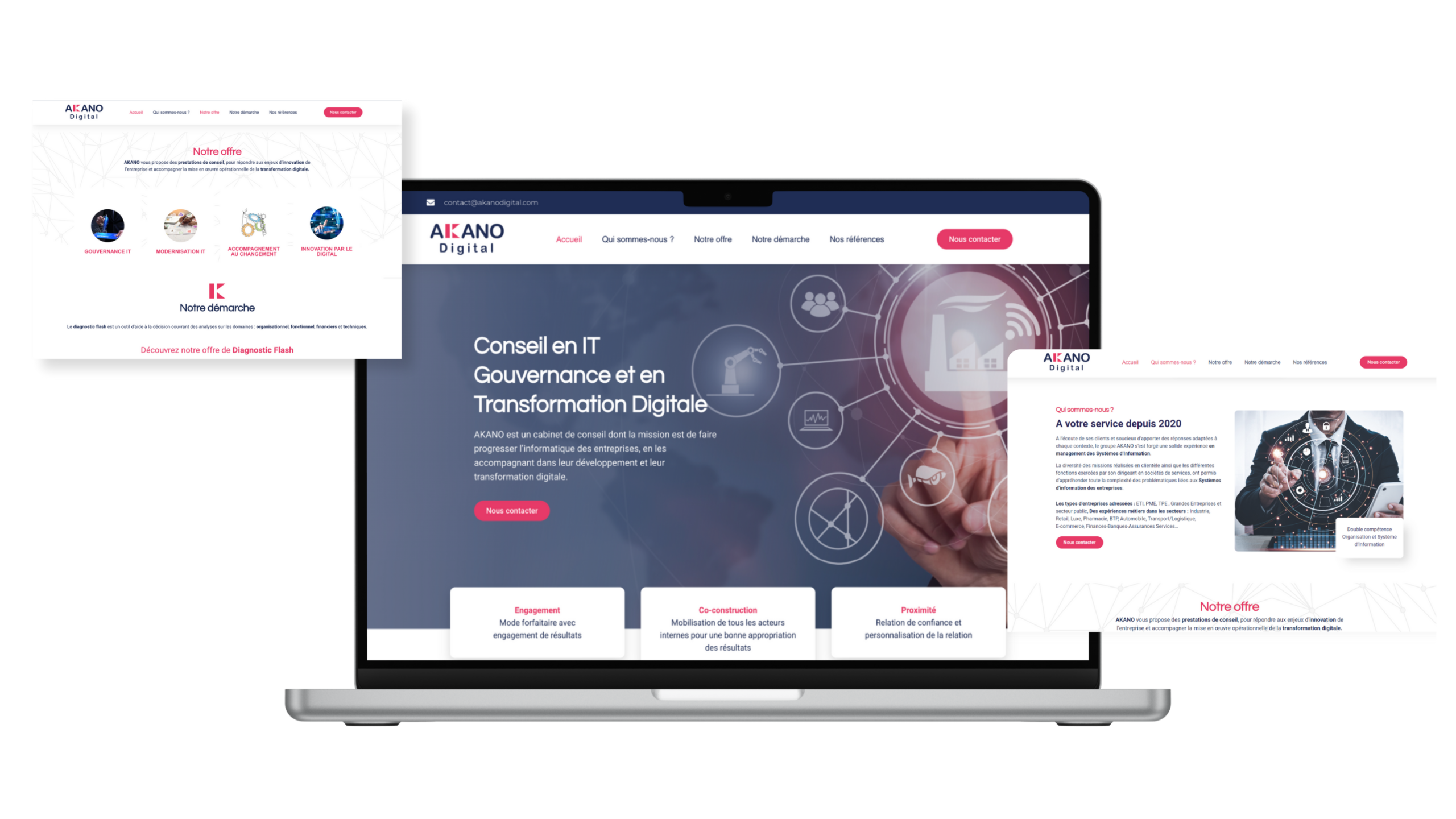 Site vitrine PRO exemple - Netivia